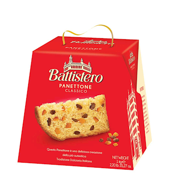 Panettone Classico tutto burro 1000gr - Battistero